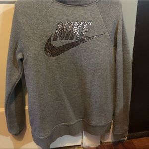Women’s Nike  gray hoodie